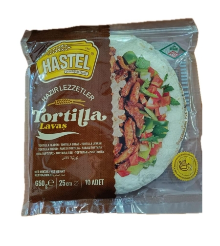 Арабски хляб, Лаваш, Тортила, HASTEL – Ф20/12бр.- 450гр.