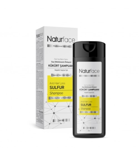 NATURFACE Шампоан със сяра против пърхот 400 мл.