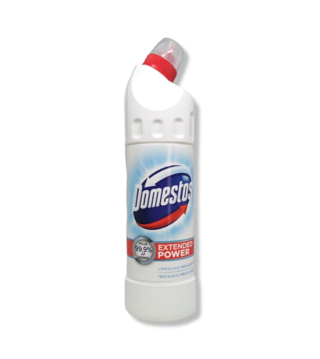 DOMESTOS препарат за почистване и дезинфекция, White & Shine, 750мл