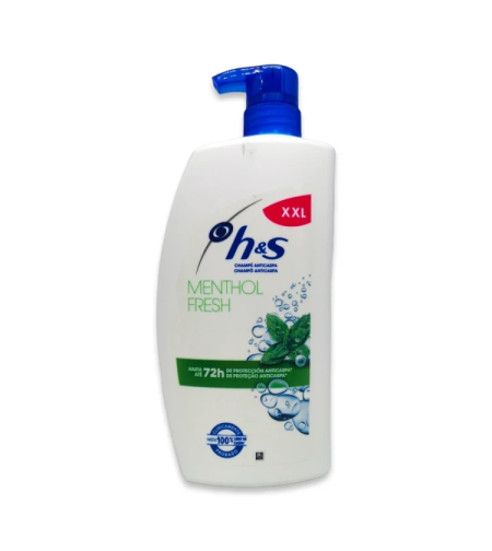 HEAD & SHOULDERS шампоан за коса, 800мл, Против пърхот, Ментол