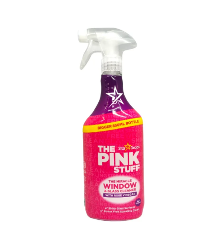 THE PINK STUFF почистващ спрей за стъклени повърхности , 850мл