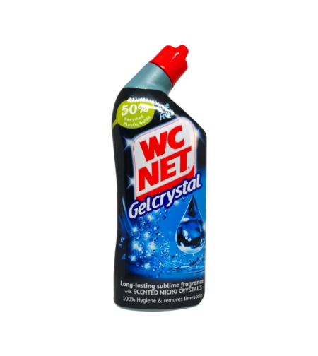 WC NET гел за дезинфекция на тоалетна, 750мл, Blue fresh