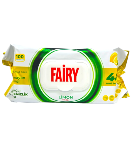 FAIRY универсални почистващи мокри кърпи, 100 броя
