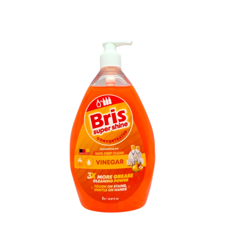 BRIS препарат за миене на съдове, 1000мл, Vinegar