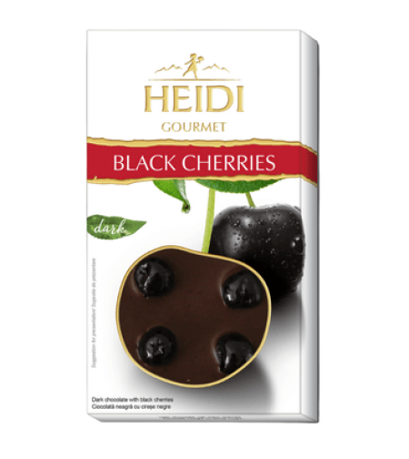 HEIDI шоколад ГУРМЕ ПЛОД - ТЪМЕН ЧЕРНА ЧЕРЕША