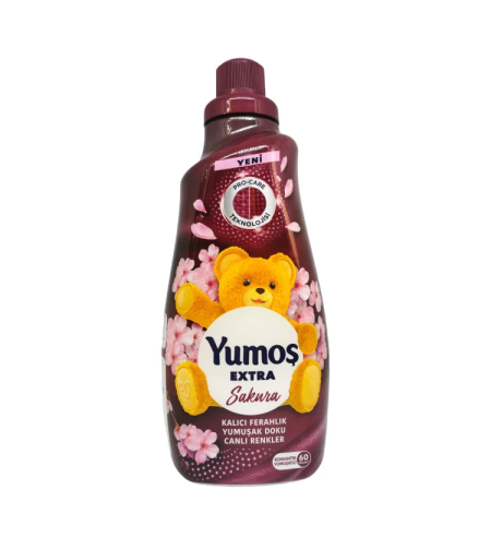 YUMOS extra омекотител, 60 пранета, 1440мл, Sakura