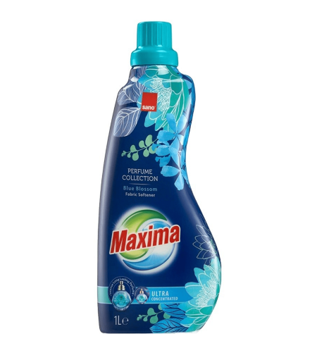 Омекотител Sano Maxima Blue Blossom, 1 литър, 40 пранета