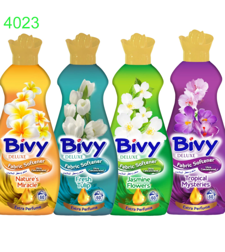 Омекотител Bivy с парфюмни аромати 1.500 мл/60пр !!!