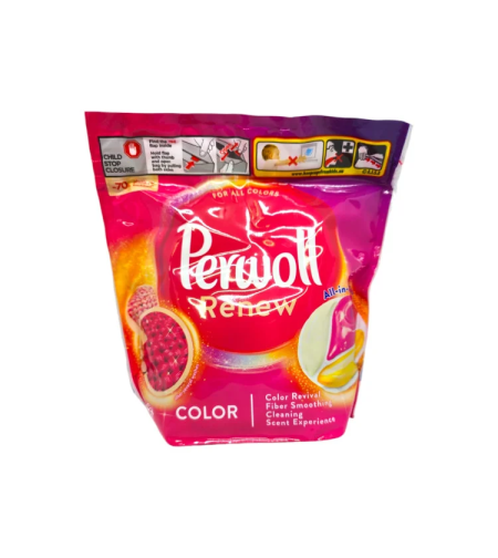 PERWOLL капсули за цветно пране, 32 броя