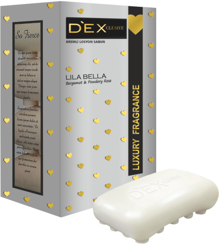 DEXCLUSIVE Тоал.КРЕМ Сапун 4х100гр. LILA BELLA