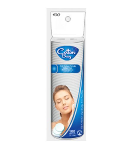 COTTON BABY ТАМПОНИ ЗА ГРИМ 100бр