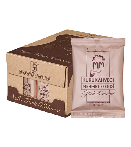 Турско кафе Мехмет Ефенди, мляно, пакет 0.100 кг.