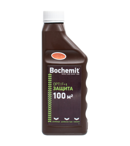 ИМПРЕГНАНТ ЗА ДЪРВО КОНЦЕНТРАТ КАФЯВ 1 KG BOCHEMIT OPTI F+t