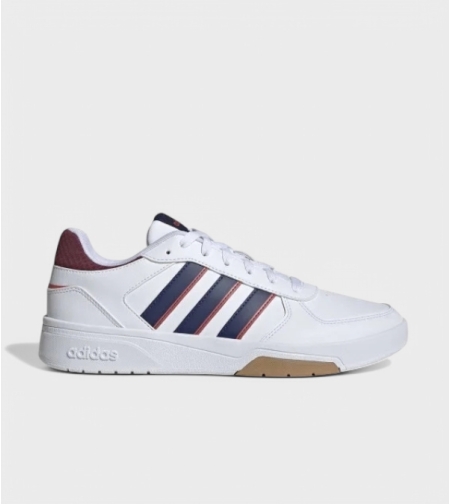 Мъжки бели кецове със сини ленти Adidas Courtbeat ID0507