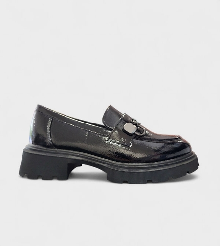Дамски мокасини на платформа W525272 black