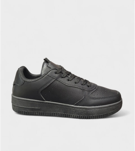 Мъжки кецове в изцяло черно с класически дизайн – BK-236 All Black