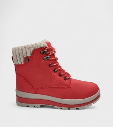 Дамски червени боти B3118-6 RED