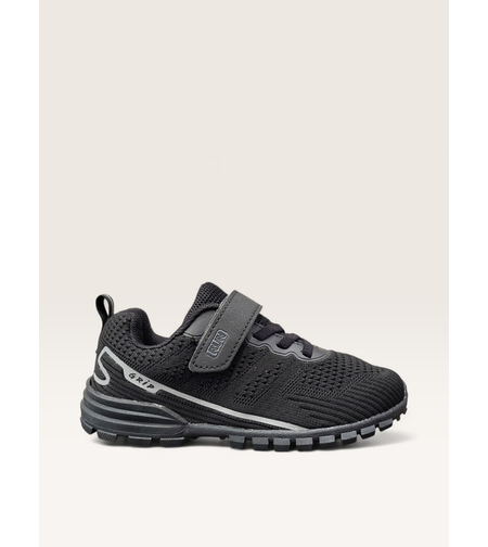 Детски маратонки с лепенка черни B601 black