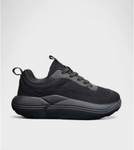 Дамски маратонки с удобна анатомична подметка D9178-1 all black