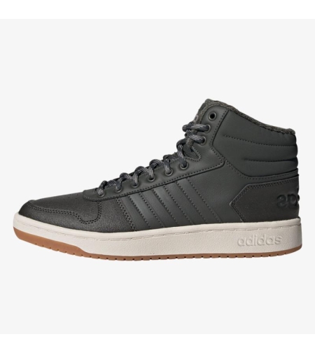 Mъжки кожени маратонки Adidas HOOPS 2.0 MID