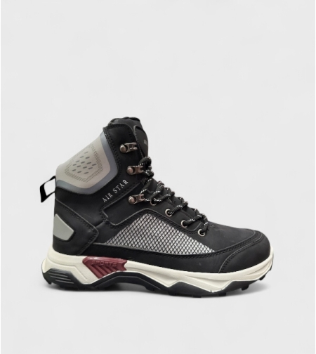 Спортни мъжки боти в черен цвят W014247 black
