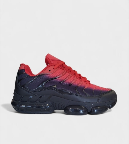 Мъжки маратонки в червено и черно, по дизайн на Nike – BL-7 Red