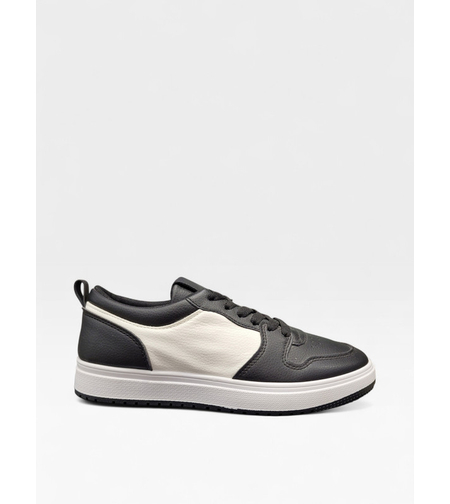Мъжки кецове в бяло и черно 2105-3 white/black
