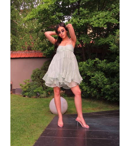 Monaco mint dress