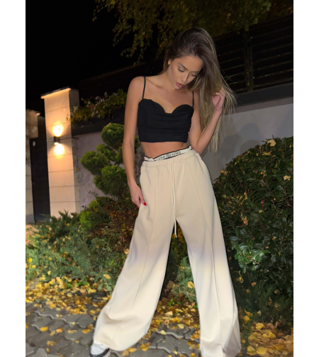 Sandra beige sweatpants