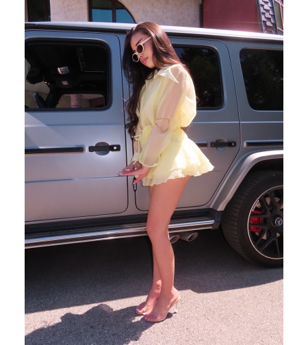 Florence yellow dress