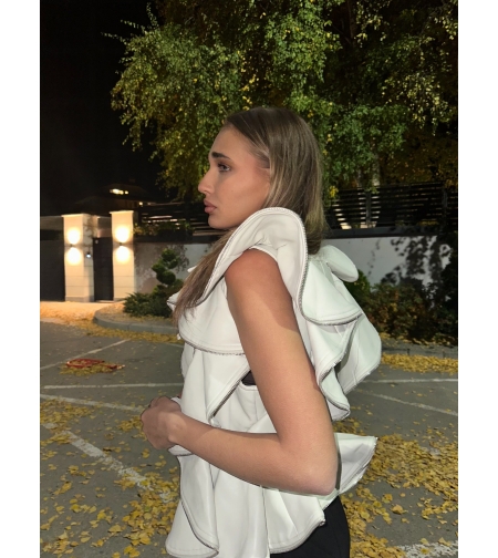Cassie white jacket