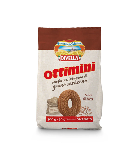 Бисквити Ottimini al Grano Saraceno 400гр.