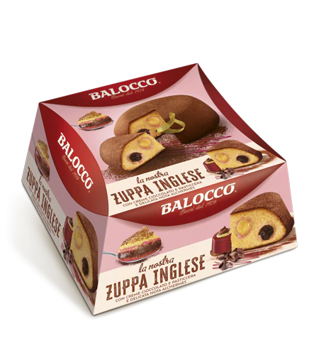 Торта Balocco zuppa inglese 650гр.