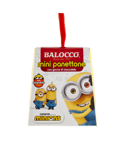 Кекс Balocco Panettoncino minions 100гр.