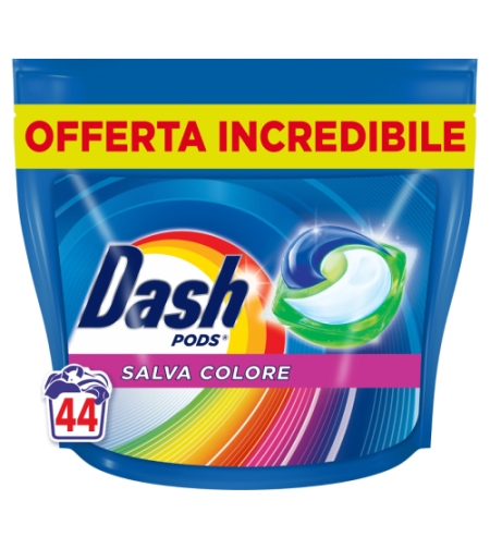 КАПСУЛИ ЗА ПРАНЕ DASH REGOLARE 44 БР.
