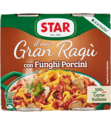 STAR ГРАН РАГУ ГЪБИ 2 Х 180 ГР.