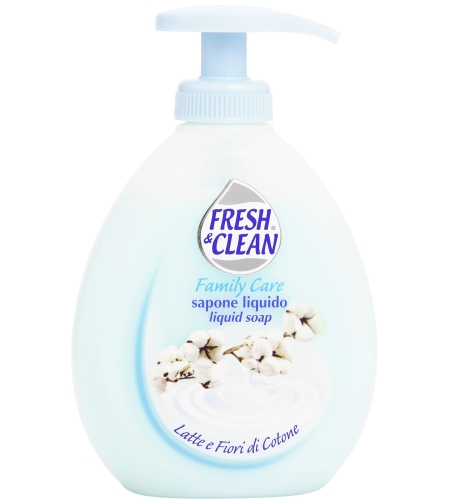 ТЕЧЕН САПУН FRESH CLEAN LATTE E FIORI 300 МЛ.