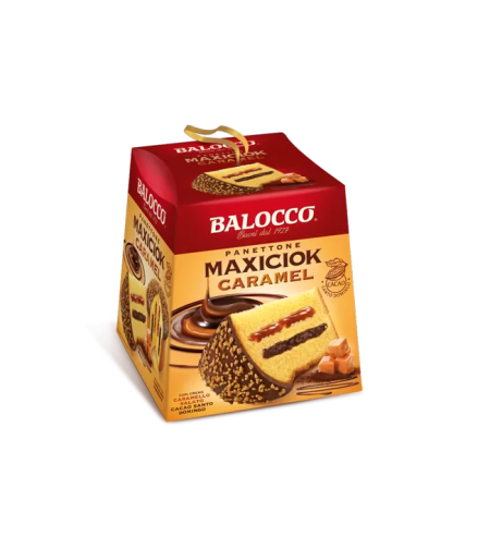 Панетоне Maxiciok Caramel 800 gr Balocco