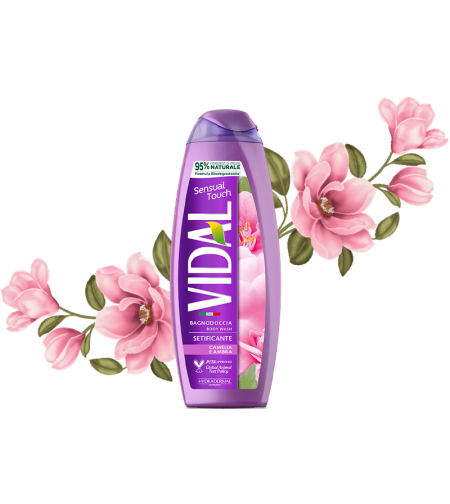 ДУШГЕЛ VIDAL SENSUAL TOUCH 500 МЛ.