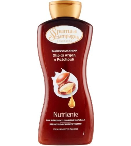 ДУШ ГЕЛ SPUMA DI SCIAMPAGNA BAGNO ARGAN/PATCHOULI 650 МЛ