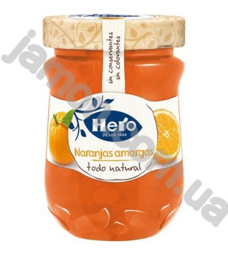 Конфитюр Hero Light портокал 280гр.