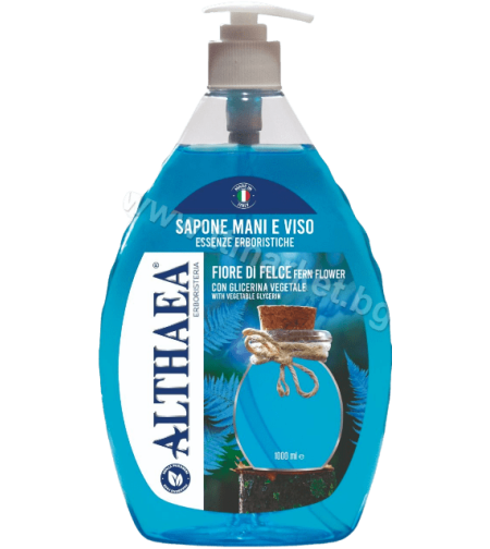 ТЕЧЕН САПУН ALTHAEA MANI/VISO FIORE FELCE 650 МЛ.
