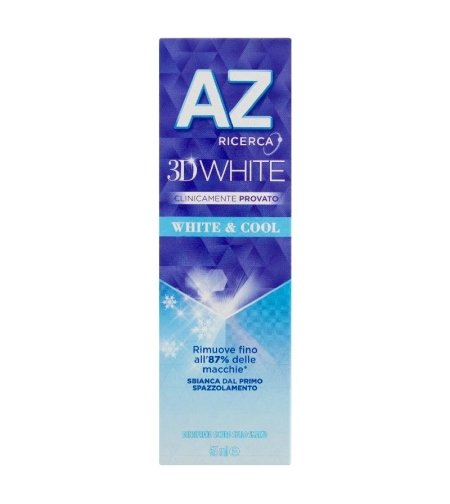 ПАСТА ЗА ЗЪБИ AZ 3D WHITE&COOL DENTIFRICIO 65 МЛ.