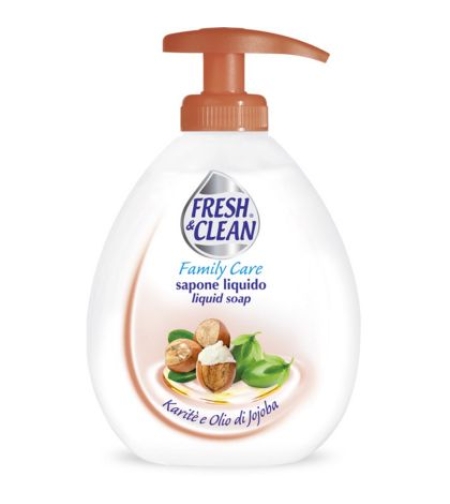 ТЕЧЕН САПУН FRESH CLEAN МАСЛО ОТ ШЕА И ЖОЖОБА 300 МЛ.