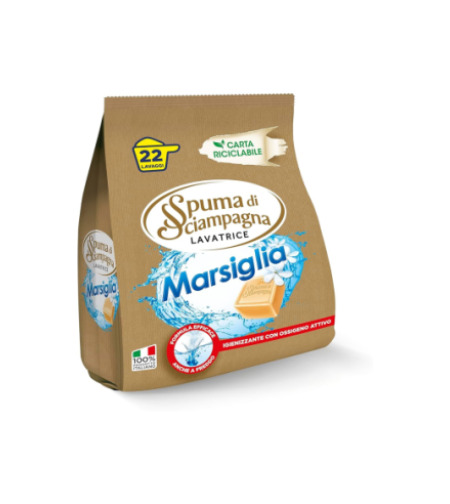 ПРАХ ЗА ПРАНЕ SPUMA DI SCIAMPAGNA MARSIGLIA 22 ПР. 0,990 КГ.