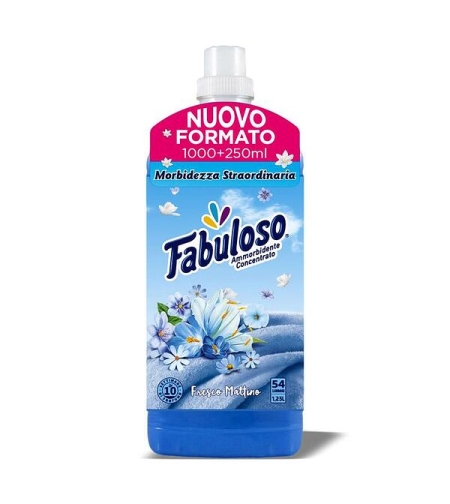 ОМЕКОТИТЕЛ КОНЦ.FABULOSO FRESCO MATTINA BLU 54 ПР. 1,25 Л