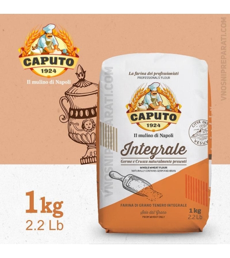 Брашно CAPUTO Integrale пълнозърнесто 1000 гр