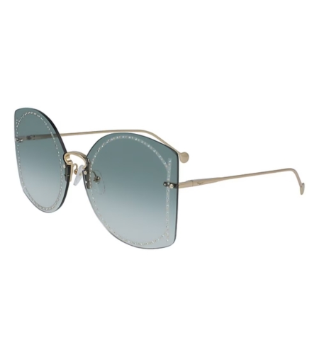 Salvatore Ferragamo Sunglasses Sunglasses Sf196sr Gold Brown Gradient