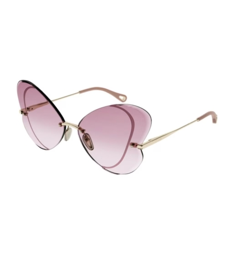 Chloé Sunglasses Sunglasses Ch0064s Gold Gold Brown