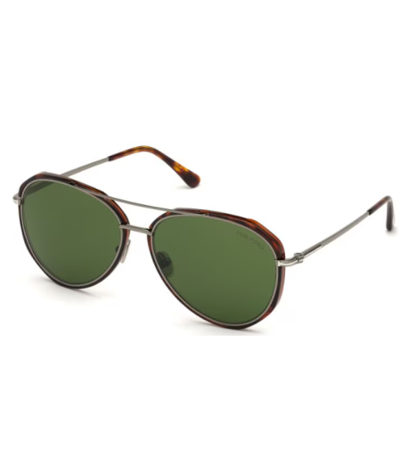 Tom Ford Sunglasses Vittorio Ft0749 54n 60 Tortoise Green Gradient 60